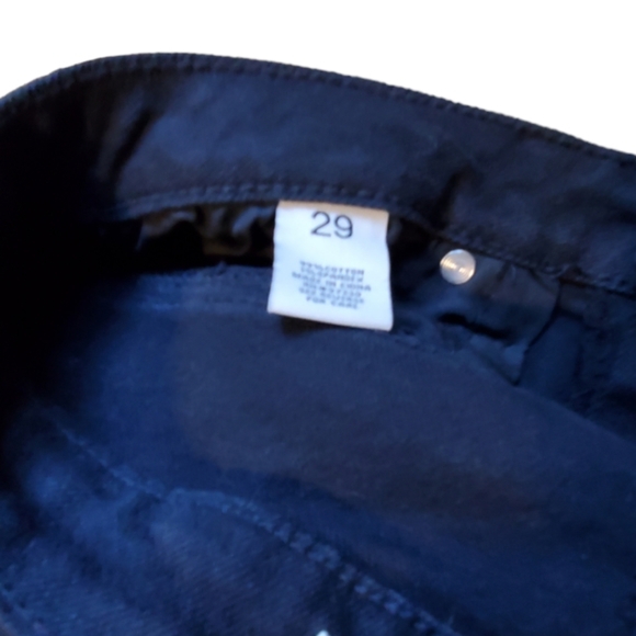 Madden Girl Black Destroyed Mom Jeans - Picture 6 of 8